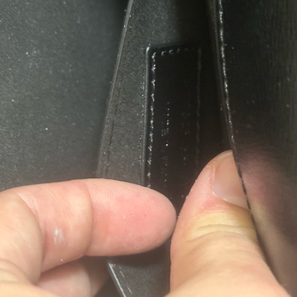 Saint Laurent YSL Sunset Leather Black Gold Hardware Crossbody Bag AUTHENTIC - Picture 3 of 10